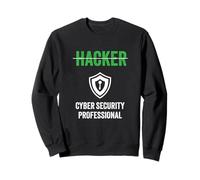 Titolo di lavoro degli hacker orgogliosi professionisti della sicurezza informatica Felpa