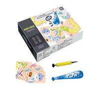 Titolo: Puzzle di animali per bambini, puzzle di carta per bambini | Cartoon Interactive Snake Chain Challenge - Giochi da tavolo per prescolari, prime attività delle famiglie educative per ragazze