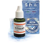 Titrant test durezza acqua I Kit analisi acqua potabile I Misuratore calcare per addolcitore, casa, pozzo e acquario I Tester professionale in gradi francesi I Set misurazione filtro acqua I Drytogo
