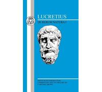 Titus Lucretius Carus De Rerum Natura (Copertina rigida) PBK