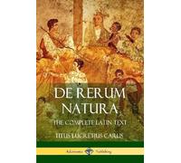 Titus Lucretius Carus De Rerum Natura (Tascabile)