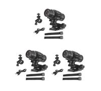 Tityvirnix 3 set Lega Casco Moto DVR Video Camera Rimovibile 600mAh DC 5V A Batteria 120 Gradi 30fps Impermeabile Mini Camcorder