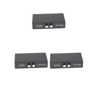 Tityvirnix 3 set USB 2.0 Condivisione Manuale Switch 2 Port HUB Adapter Per PC Scanner Stampante