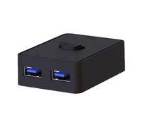 Tityvirnix Commutatore USB di condivisione della stampante USB ad alta velocità per la stampante del mouse USB3.0 6.2x4.3x2 cm