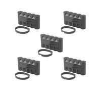 Tityvirnix Custodia rigida per 120 pellicole per obiettivi DSLR per 5 rotoli, Set da 5 (per 5 rotoli), 13.7x6x7.3 cm, come descrizione