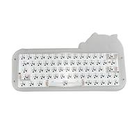 Tityvirnix Cute Cat Hot Swappable Tastiera Meccanica Kit FAI DA TE Custodia PCB Piastra di Montaggio Cat Keyboard Kit 33x17x3 cm