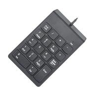 Tityvirnix G3 USB Wired Number Pad Contabilità Finanziaria Numerico Meccanico Feel Contabile Tastiera Estensioni Tastiera per PC Desktop
