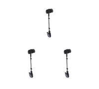 Tityvirnix Set di 3 clip per microfono per sassofono senza microfono, solo supporto per microfono