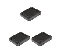 Tityvirnix Set di 3 scambiatori di calore dell'acqua in alluminio, 18 tubi per CPU, 120 mm, apertura diritta