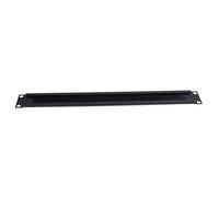 Tityvirnix Slot per barra per montaggio su rack per gestione dei cavi del cabinet di dati del server 19" 1U del pannello della spazzola