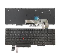 Tiugochr Tastiera di ricambio per computer portatile, layout statunitense, per Lenovo ThinkPad L15 Gen 1 20U3 20U4 20U7 20U8 L15 Gen 2 20X3 5N20W68253 5N20W68169 5N20W68323 5N20W68109 5N20W68109