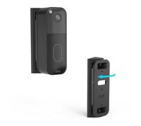 TIUIHU Blink - Supporto per campanello, angolo regolabile (0-45 gradi), compatibile con nuovo campanello lampeggiante, supporto angolare regolabile per porta di montaggio, colore: Nero