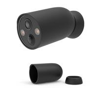 TIUIHU Custodia in silicone per fotocamera esterna TP-Link Tapo C425, impermeabile, in silicone per TP-Link Tapo C425, kit telecamera di sorveglianza solare, batteria esterna, morbida, antigraffio per