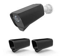 TIUIHU EufyCam S3 Pro, custodia in silicone impermeabile per telecamera di sorveglianza solare eufy per esterni (2 pezzi) nero)