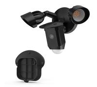 TIUIHU Protezione antipioggia per anello per fotocamera con cavo (Floodlight Cam Wired Plus), telecamera di inondazione, protezione solare/pioggia, accessorio esterno (nero)