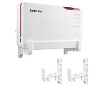TIUIHU Supporto da parete per AVM Fritz!Box 5690 Pro, Fritzbox 5690 per supporto a parete, robusto supporto per router in fibra ottica Fritzbox 5690 Pro (versione tedesca)