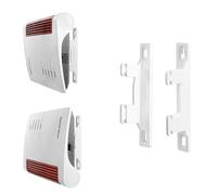 TIUIHU Supporto da parete per router AVM Fritzbox 7690 7590 AX 7530 7510 5590 5530 6670 6660 Cable 6890 6850 4690 - con gestione dei cavi