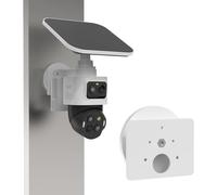 TIUIHU Supporto magnetico da parete per eufy Security eufyCam S4 e eufy PoE NVR Security System S4/S4 Max/E40, forte supporto magnetico per telecamera PTZ, telecamere IP, bianco
