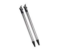 Tiuimk 2 pezzi metallo stilo touch screen penna per la nuova console 3DS LL/XL