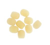 Tiuimk Confezione da 10 coperture in spugna per microfono - 12 x 10 x 3 mm - Materiale in spugna gialla - Riduce il rumore - adatto per uso interno ed esterno - si adatta alla maggior parte dei