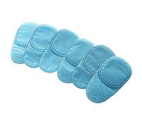Tiuimk Set di 6 cerotti ipoallergenici in feltro per bambini, trattamento ambliopia e strabismo, blu, 9,6 cm x 5,2 cm