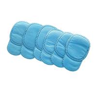 Tiuimk Set di 6 toppe per occhi per bambini, in feltro, ipoallergeniche, trattamento per ambliopia e strabismo, 8,5 cm x 5,3 cm, colore: blu