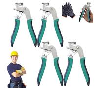 Tivayo Car Clip Pliers/Disassembly Tools, Multi-Automotive Snap Push Pin Plier for Fasteners Clips Buckles Rivets, Car C Door Panel Removal Tools, Performance Rivet Disconnect Snap Pliers (4pcs)