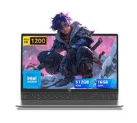 TIVIQUE PC Portatile,16 Pollici Notebook 1920 * 1200 FHD Quad-Core N97 (Fino a 3.6GHz),16GB DDR4 512GB SSD M.2 NVME(espansione 2TB),WiF 5,BT5.0,HDMI,Type C,Laptop per ufficio e studio