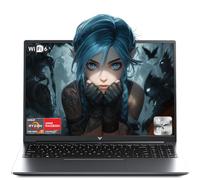 Tivique PC Portatile Gaming,Notebook 15.6”,A-MD Ryzen 7 7730U,Fino a 4,5 GHz,16 GB di RAM DDR5 512GB SSD Computer Portatile,Per aziende e studentiHDMI,Type-C, Batteria 54,7 Wh, WiFi 6.0
