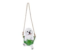 Tivkzuni Figurina di cane |Statua da giardino per prato/patio