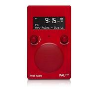 Tivoli Audio compatible - PAL+ BT Portable FM/DAB Radio (Red)