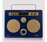 Tivoli Audio Songbook MAX, Premium Bluetooth Sound System with FM, 1/4" Auxiliary Input and Built-in Preamp (Blu/Oro)
