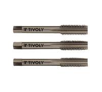 TIVOLY 1050051140200 - Set di 3 maschi HSS, DIN T Line Ø M14200