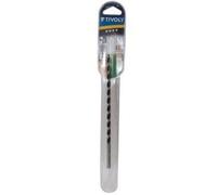 TIVOLY 10800722000 - Punta da trapano per legno, 3 punte Technic, serie lunga, codolo cilindrico, uso intensivo, Ø 12 mm, lunghezza 400 mm, confezione da 6