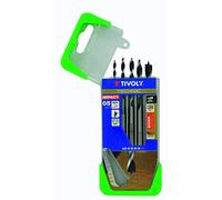 Tivoly 10803770002 - Set di punte da trapano in legno, 3 punte, serie Shock