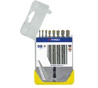 Tivoly 10900270034 B23 Set di 8 punte per cemento