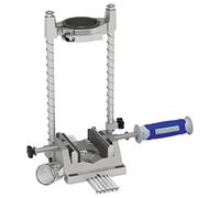 Tivoly 11110220007 - Supporto per trapano a fascetta da 43 mm a 53 mm, sistema di serraggio rapido, angolo di foratura regolabile, morsa di serraggio e sistema di aspirazione integrato