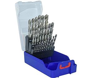 Tivoly 11452070017 - Set di 25 punte in metallo HSS, diametro da 1 a 13 mm per 0,5 mm