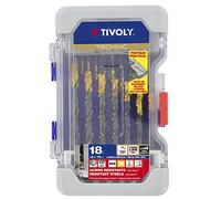 Tivoly 11453170006 Ranger - Set di 18 punte per trapano in metallo