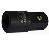 Tivoly 11591120011 - Aumentatore a impatto F3/8" > M1/2", colore: Nero fosfato