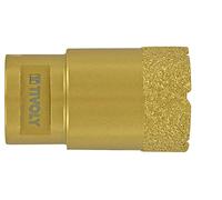 Tivoly 12010923500 - Punta diamantata a secco M14, Ø 35 mm, L35 mm, per smerigliatrice