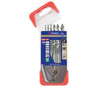 TIVOLY - Set di 6 punte in metallo ad alte prestazioni HSS Ø1 a 8 mm - Foratura degli acciai più comuni - Forature nette e ingrandimento dei fori - Coda a 3 metri
