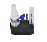 TIVOLY - Set distruttore di serrature - Lock Destroyer - 1 punta corta in carburo Ø 6 mm + olio da taglio + chiave di apertura