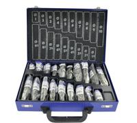 Tivoly • Valigetta 170 punte in metallo HSS rettificate punta a croce Ø 1-10mm per 1/2 ACCESSO