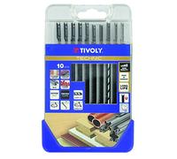 Tivoly xt505370002 Lame di sega, Grigio, Set di 10 pezzi