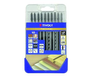 TIVOLY xt505570001 - Pack di 10 sega da traforo T per legno