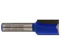 Tivoly XT60642067838 - Fresa per fresa dritta, 2 taglienti rettificati a diamante, Ø 14 mm