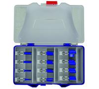 Tivoly xt606470002 fragole per fresatrice per scanalature in, Blu, set di 12 pezzi