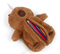 TIVUNORON Capybara Plush Pencil Case and Stationery Organizer - Cute Capibara Design, Perfect for Home and Office - Great Gift for Kids