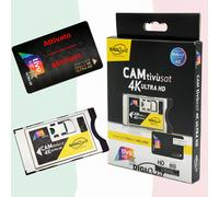 ►TiVuSat 4K UHD Nero ATTIVATO & SmarCam di DIGIQuest, TV Italia in HD/ 4K
